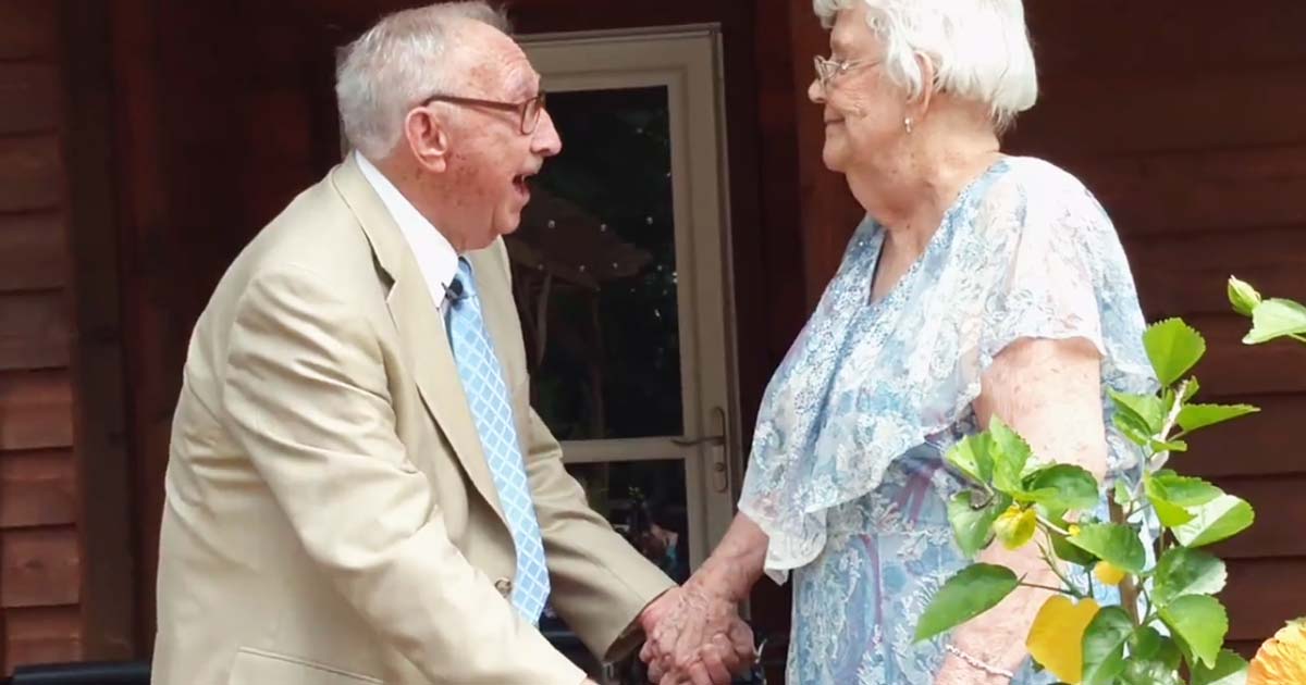 90-Year-Old Man Serenades Wife Of 70 Years | FaithPot