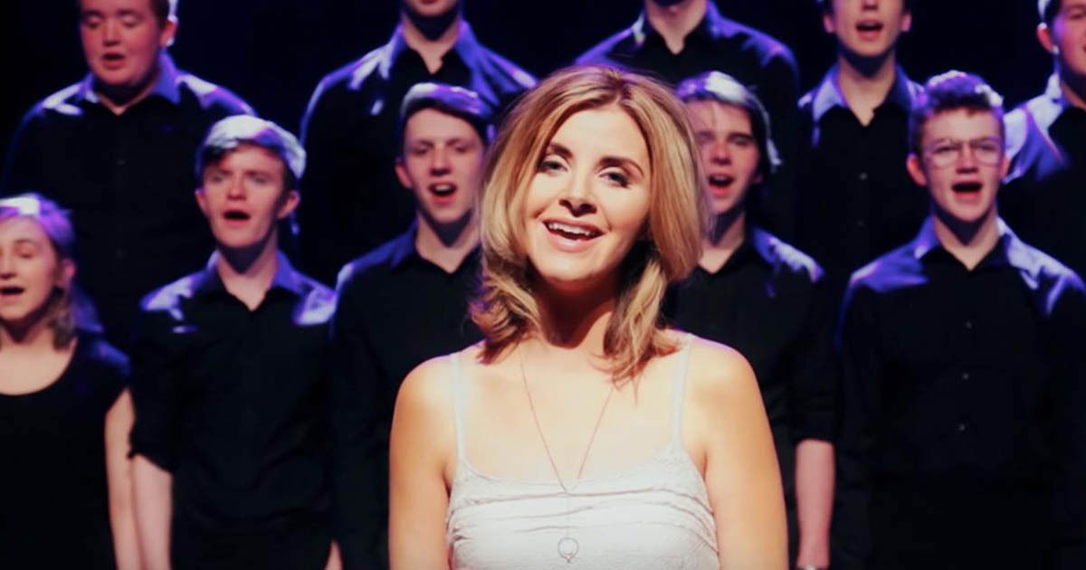 Celtic Singer Performing 'Guiding Light' With Choir Is Truly Inspiring