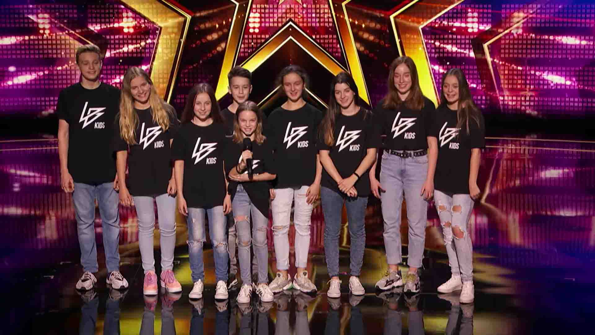 Light Balance Kids Earns Golden Buzzer With Stunning Performance On
