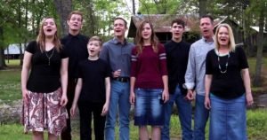 Family Sing A Cappella Rendition Of 'On Christ The Solid Rock I Stand ...