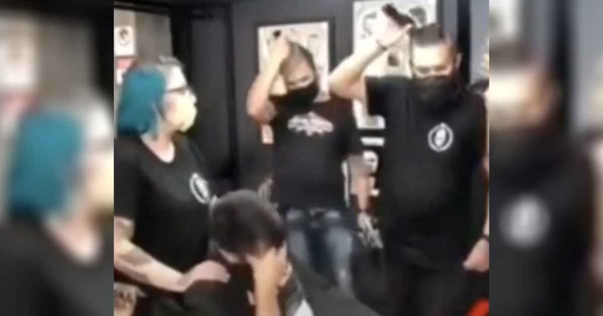 Barbers Shave Their Heads In Solidarity With Client Who Was Diagnosed With Cancer FaithPot