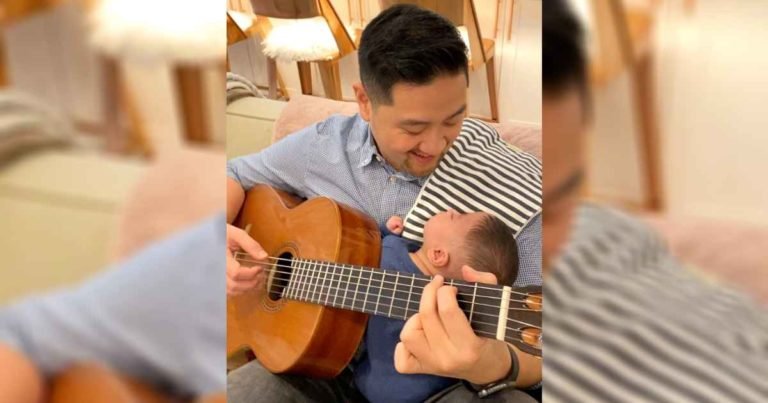 dad-sings-can't-help-falling-in-love-to-miracle-baby