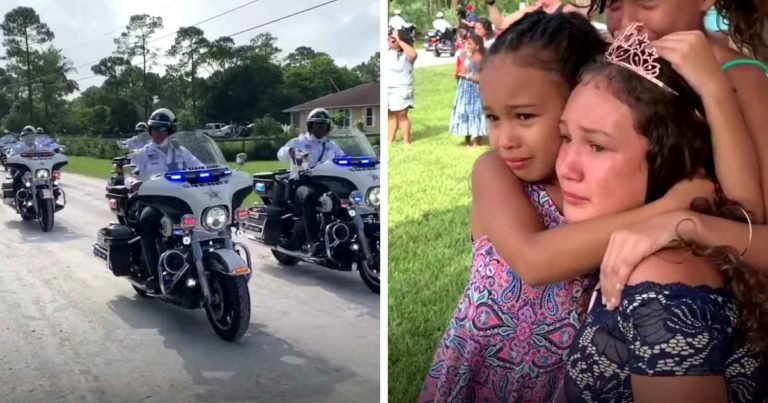 police-surprises-fallen-officer's-daughter-on-quinceañera