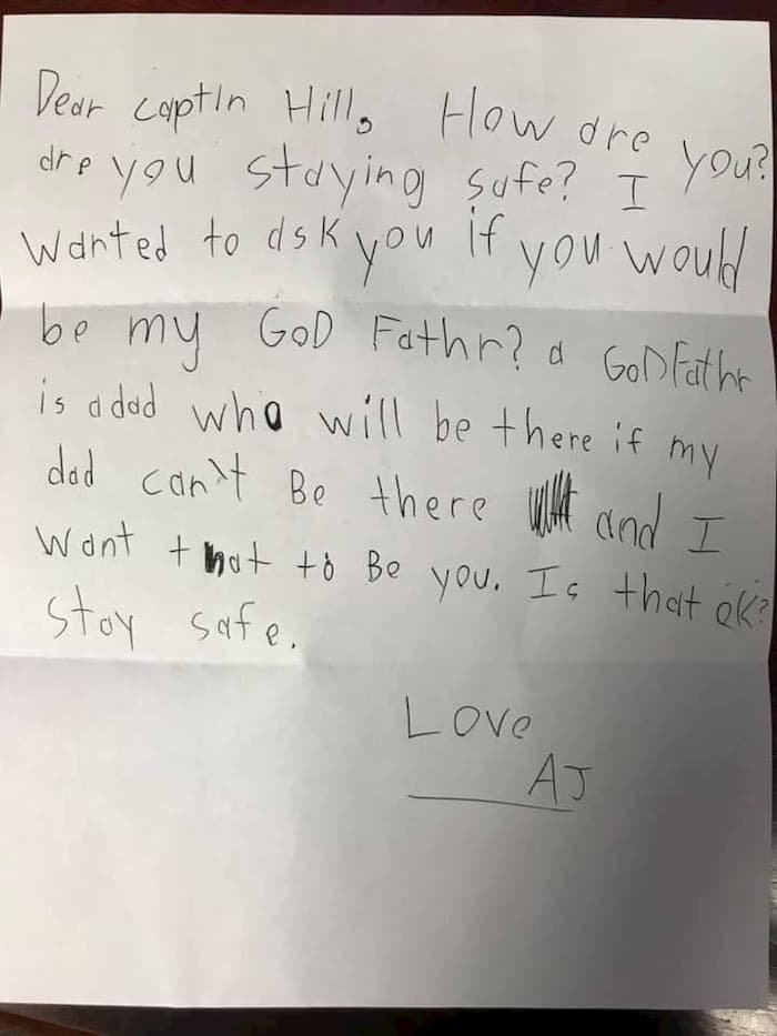 8-Yr-Old Boy Asks Police Officer To Be His Godfather. | FaithPot