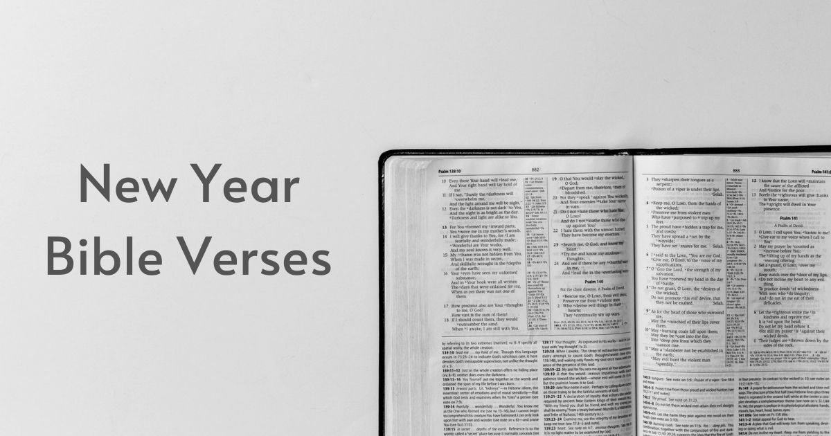 20 Bible Verses To Encourage You For The New Year 2021 FaithPot
