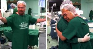 Blind Man Praises God After Doctor Enables Him To See After 19 Years ...