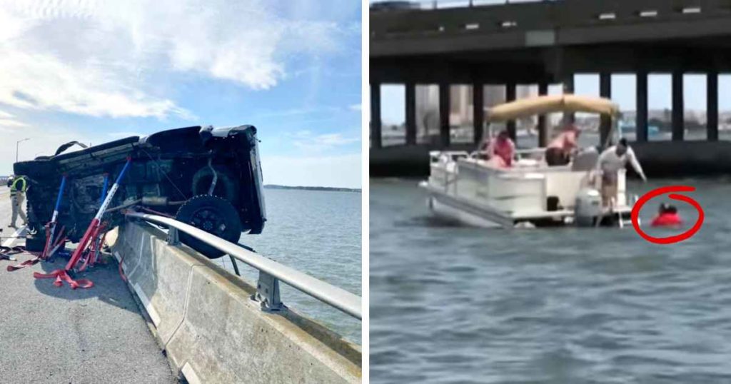 Good Samaritan Jumps Off Maryland Bridge To Save Infant Ejected During