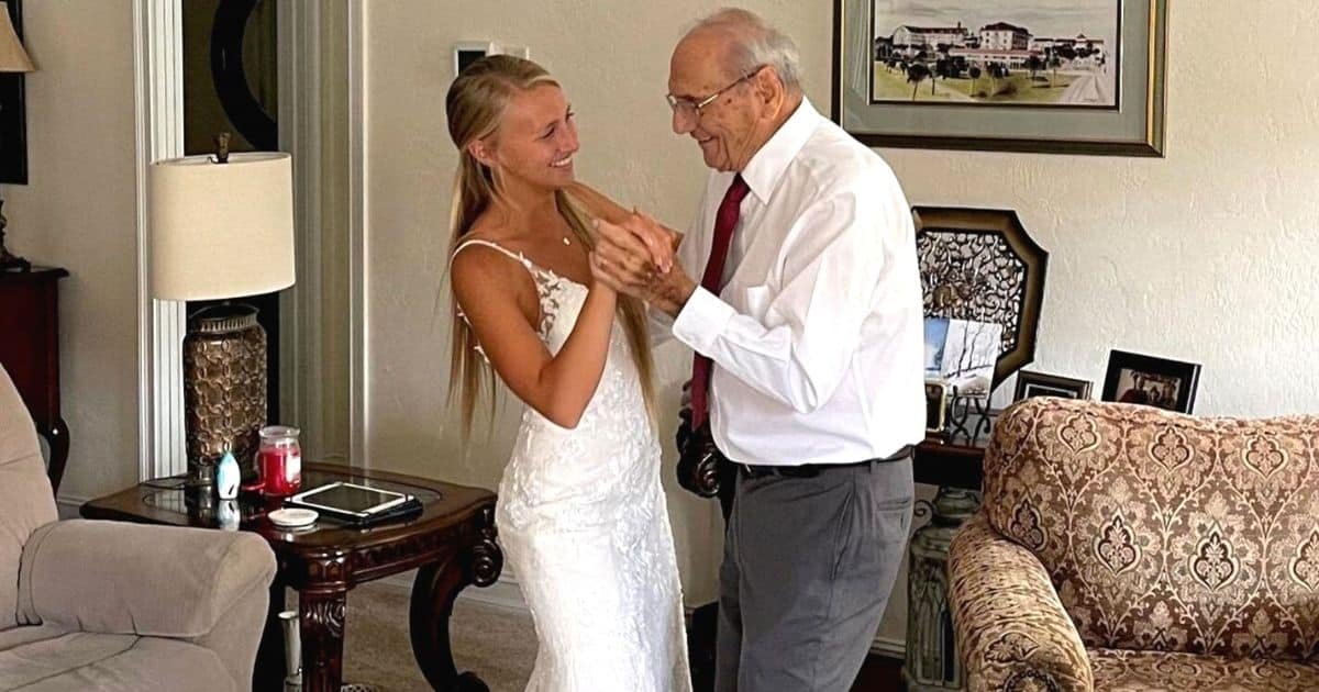 bride first dance with grandfather