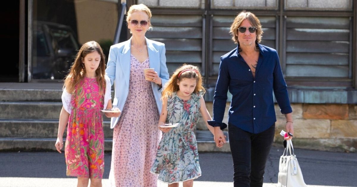 nicole kidman attends church
