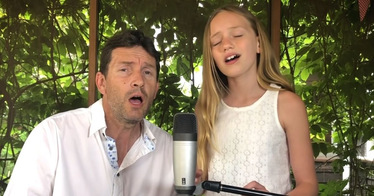hallelujah daddy daughter duet