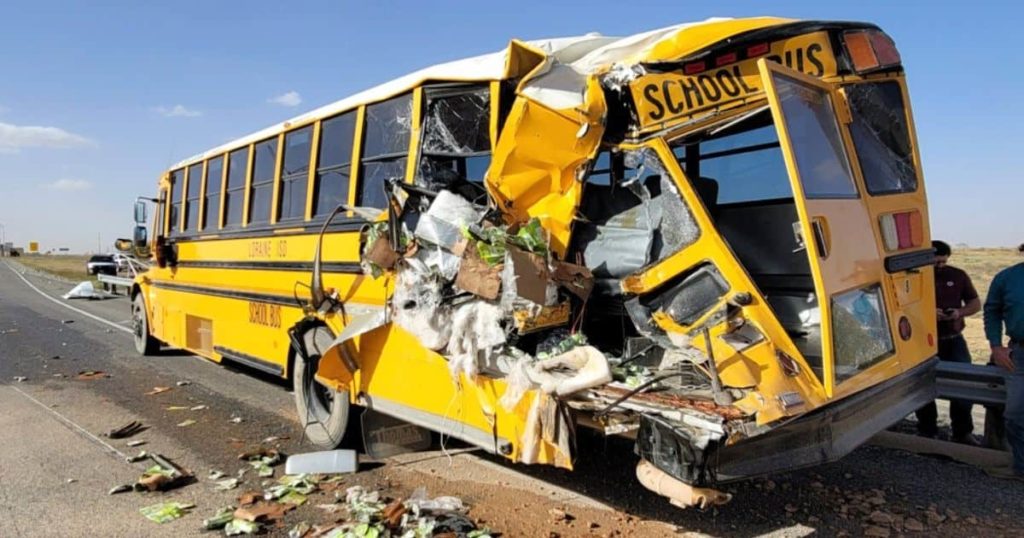 Hero School Bus Driver Saves 30 Kids From Getting Hit By 18-Wheeler ...