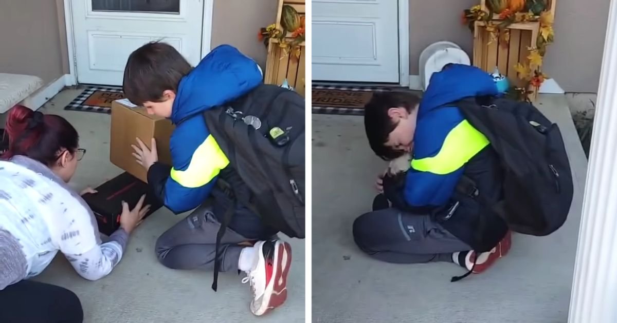 autistic-boy-surprised-with-puppy