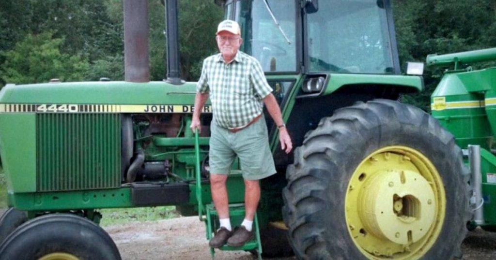 105YearOld Farmer Gives FaithFilled Advice For A Long And Healthy