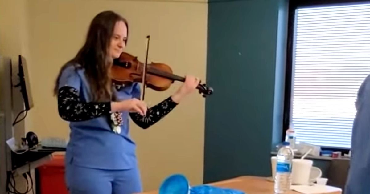 nurse-playing-amazing-grace-on-violin