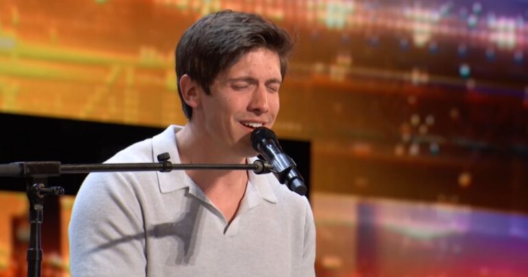 firefighter sings for ex wife agt