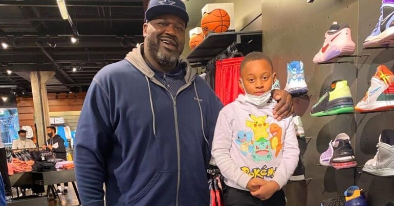 shaq buys shoes for kid