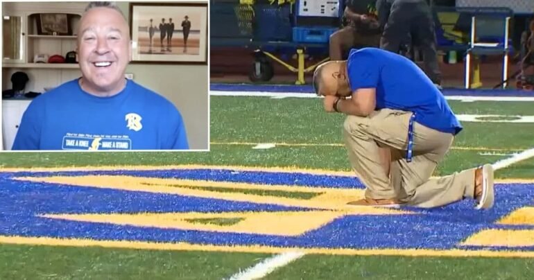 football coach fired for praying coach joe kennedy update