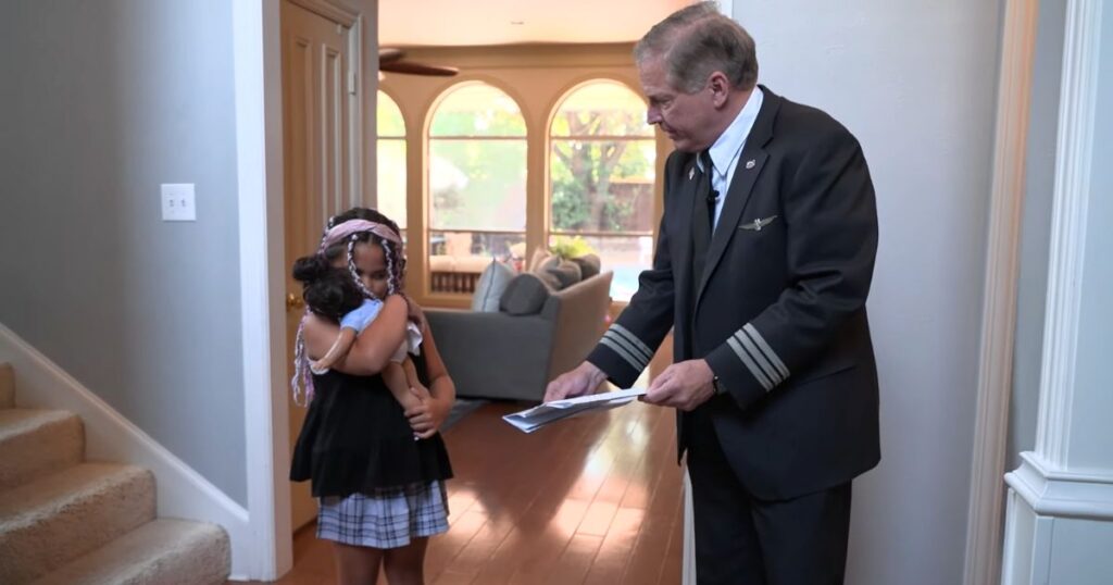 Pilot Helps Reunite Young Girl With Lost Doll Half A