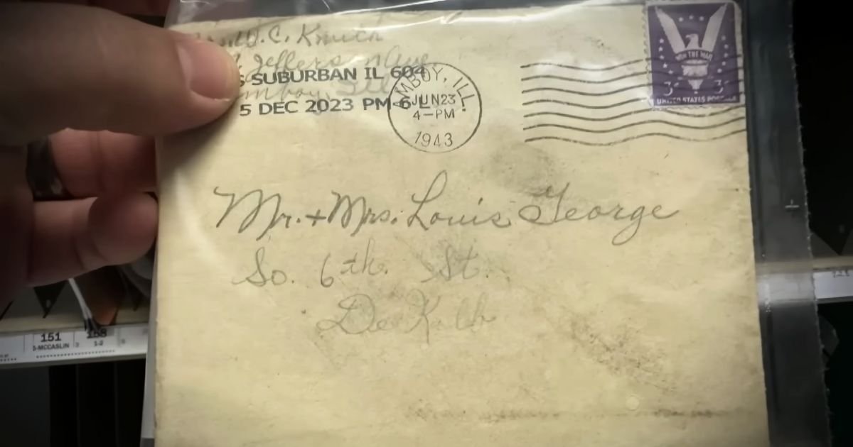 letter delivered after 80 years